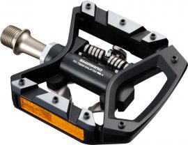 Pedále SHIMANO TREKING T8000 SPD, jednostranné+zar SM-SH56, čierne
