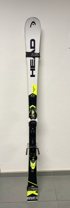 HEAD WC Rebels i.SLR AB + PRD 12 GW 2018/19, 165 cm - 1x JAZDENÉ, TOP STAV