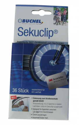 Odrazky na špice, 60 mm, 3M Scotchlite reflex Kompakt, 36 ks, cena za ks 0,40 €