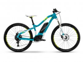 HAIBIKE SDURO HardLife 4.0 27,5" 2018, cyan/biela/limetková