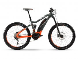 HAIBIKE SDURO FullSeven LT 8.0 27,5" 2018, olivová/oranžová/strieborná