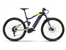 HAIBIKE SDURO FullNine 7.0 29" 2018, modrá/strieborná/citrónová