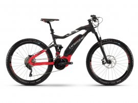 HAIBIKE SDURO FullSeven 10.0 27,5" 2018, čierna/červená/strieborná