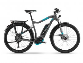 HAIBIKE SDURO Trekking 7.5 pánsky 27,5" 2018, titan/cyan/čierna