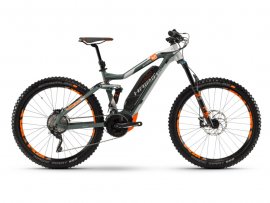 HAIBIKE XDURO AllMtn 8.0 27,5" 2018, olivová/oranžová/strieborná