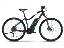 HAIBIKE SDURO Cross 5.0 dámsky 28" 2018, čierna/modrá/biela