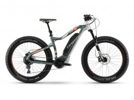 HAIBIKE XDURO FatSix 8.0 26" 2018, olivová/strieborná/oranžová