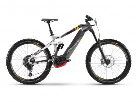 HAIBIKE XDURO NDURO 10.0 27,5" 2018, strieborná/žltá/čierna