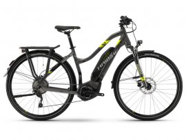 HAIBIKE SDURO Trekking 4.0 dámsky 28" 2018, antracitová/čierna/limetková