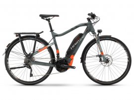 HAIBIKE SDURO Trekking 8.0 pánsky 28" 2018, olivová/oranžová/strieborná