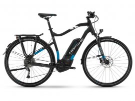 HAIBIKE SDURO Trekking 5.0 pánsky 28" 2018, čierna/modrá/biela