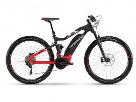 HAIBIKE SDURO FullNine 10.0 29" 2018, čierna/červená/strieborná