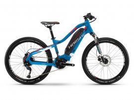 HAIBIKE SDURO HardFour 2.0 24" 2018, modrá/biela/červená, 13,5"