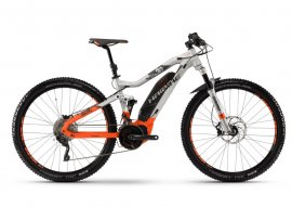 HAIBIKE SDURO FullNine 8.0 29" 2018, strieborná/oranžová/olivová