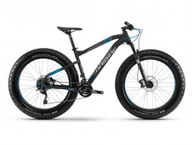 HAIBIKE Seet FatSix 5.0 26" 2018, čierna/titan/modrá