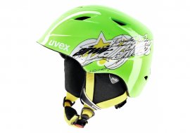 Lyžiarska prilba UVEX AIRWING 2, green star
