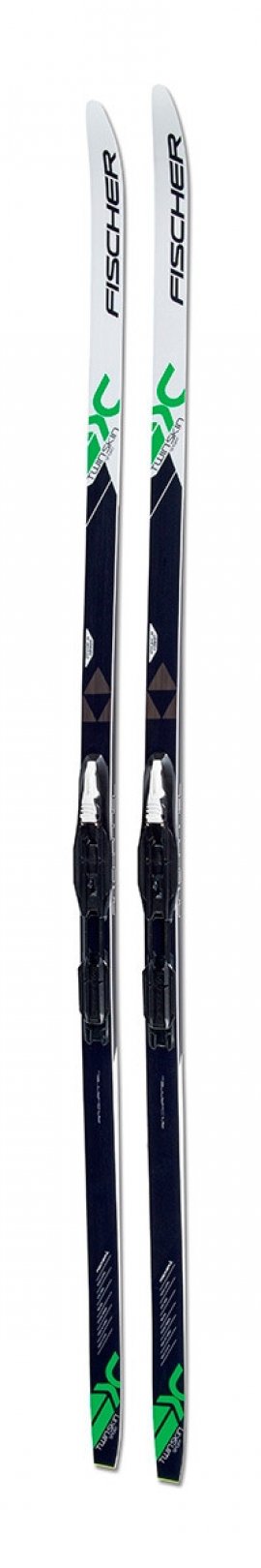 FISCHER Twin Skin Sport EF Mounted + TOUR STEP-IN IFP BLACK-WHITE 2018/2019