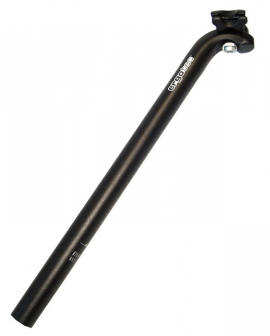 Sedlovka Ergotec Hook 30,6 mm, 400 mm čierna hliník