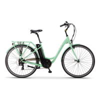 Elektrobicykel mestský Apache Wakita Prime 26" mentolová, 18"