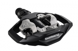 Pedále MTB PD-M530 SPD s pevnou klietkou bez odrazky+zar. SM-SH51 čierne