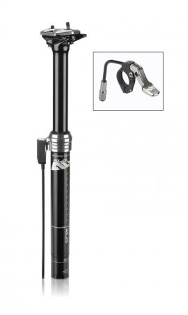 XLC All MTN teleskopická sedlovka SP-T010, O 31,6mm, 350mm, čierna, Remote