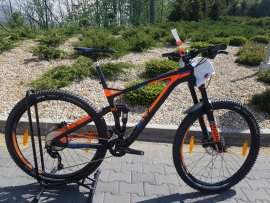 KELLYS Slanger 10 29" 2018, čierna/oranžová, 20" (L) - testovacích 100 km