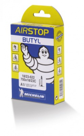 MICHELIN duše Airstop bezpečné a spolehlivé • dobrá ochrana proti propíchnutí • velmi dobrá vzduchot