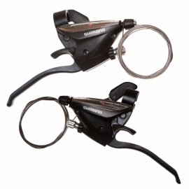 Radiacie + brzdové páky SHIMANO STEF 51 3x7 koliesko V-brake