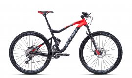 CTM Ridge Xpert 29" 2018, matná čierna/červená