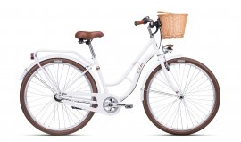 CTM Fiore 28" 2018, biela/hnedá, 18"