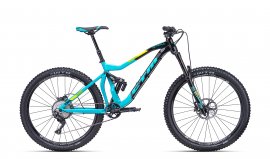 CTM Scroll Pro 27,5" 2018, čierna/tyrkysová, XL