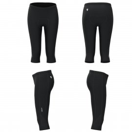 Cyklistické nohavice BRIKO CLASSIC LADY PANT MID, black