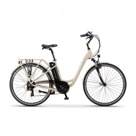 Elektrobicykel APACHE WAKITA CITY 26", 2018, latté, 18"