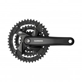 Stred SHIMANO ACERA M371 175MM 48/36/26Z. 9-K., čierny s krytom na štvorhran