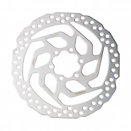 Brzdový kotúč SHIMANO RT26, 160mm, 6-dier, len pre resin platničky