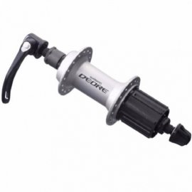 Náboj SHIMANO DEORE FH-T610, zadný, 36 dier, 8/9/10-r., strieborný