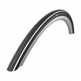 Plášť SCHWALBE UGANO 700x25C (25-622) 50TPI, 350g, biely pás