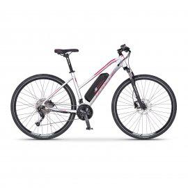 Elektrobicykel APACHE MATTO E5 lady, 2018, strieborná
