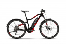 Haibike SDURO HardSeven 2.5 Street 27,5" 2019, čierna/červená/biela