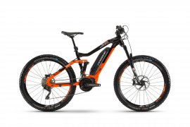 Haibike SDURO FullSeven LT 8.0 27,5" 2019, oranžová/čierna/strieborná