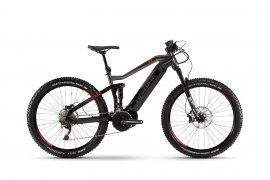 Haibike SDURO FullSeven Life 6.0 27,5" 2019, čierna/šedá/koral matná