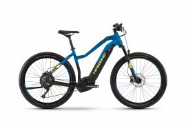 Haibike SDURO Cross 9.0 dámsky 27,5" 2019, čierna/modrá/žltá matná