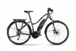 Haibike SDURO Trekking 4.0 dámsky 28" 2019, šedá/čierna/zelená
