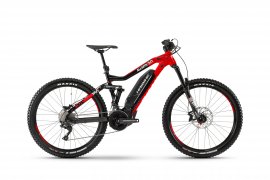 Haibike XDURO AllMtn 2.0 27,5" 2019, čierna/červená/biela