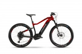 Haibike SDURO HardSeven 10.0 27,5" 2019, čierna/červená/strieborná