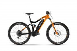 Haibike XDURO AllMtn 7.5 27,5" 2019, čierna/oranžová/žltá