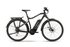 Haibike SDURO Trekking 1.0 pánsky 28" 2019, čierna/titán/šedá matná