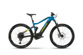 Haibike SDURO FullSeven 9.0 27,5" 2019, čierna/žltá/modrá matná