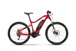 Haibike SDURO HardSeven 3.0 27,5" 2019, červená/čierna/biela matná