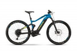 Haibike SDURO FullNine 9.0 29" 2019, čierna/žltá/modrá matná